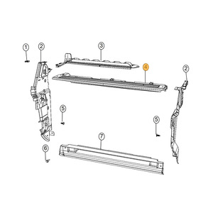 Cubierta de Plástico para el Tanque de Agua del Jeep Compass, Número de Pieza 68244650AA, Repuesto para Modelos 2017-2021 - Product Image 4