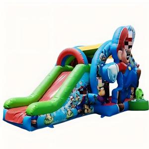 Castillo Inflable <span class=keywords><strong>Super</strong></span> <span class=keywords><strong>Mario</strong></span> <span class=keywords><strong>Bros</strong></span> de 5x3.5m, Brincolín para Fiestas, Casa de Brinco Inflable para Alquiler Comercial - Product Image 5