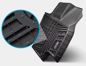 Alfombrillas de coche KADDEN premium para todo tipo de clima, 3D TPE, ecológicas, antideslizantes, juego completo de 3 piezas, fáciles de limpiar, para <span class=keywords><strong>Cross</strong></span> - Product Image 5