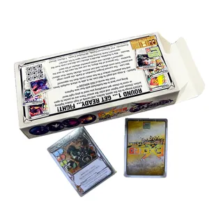Custom Print Bloody Battle Game Cartões Custom Design 150 Folhas Match Points Card Game atacado venda quente anime game card