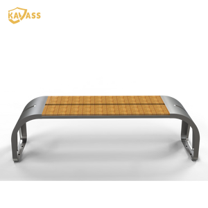 KAVASS屋外公共公園木木の木ラウンドモデンデザインガーデンベンチチェア家具 - Product Image 2