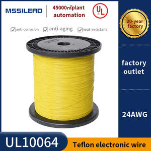Ul10064 chịu nhiệt fep cách nhiệt đồng đóng hộp dây điện và cáp 24AWG 0.9 mét 7 Core bị mắc kẹt ngoài trời dây - Product Image 6