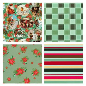 Custom Eco-Friendly Christmas Theme Art <b>Paper</b> <b>Roll</b> 100GSM Coated Recyclable Gift <b>Wrap</b> Double Side Wood Pulp Digital Printing - Product Image 2