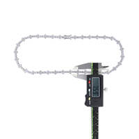 Collier Tennis en Argent 925 avec Pierres Scintillantes GRA Moissanite pour Bijoux de Mode de Luxe Collier de Bijoux de Mode