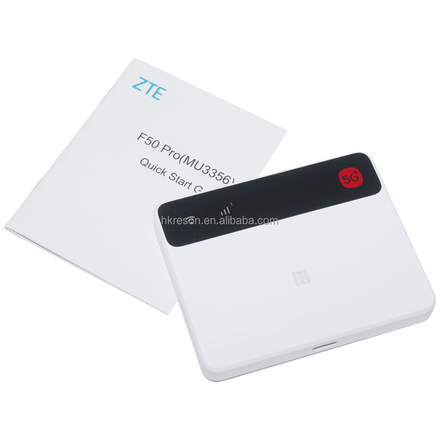 ZTE F50 Pro MU3356 Mini Portable 5G WiFi Router With Sim Card Support Travel Use