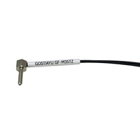 Sonda de Fibra Óptica de Cabeza Recta de Alta Precisión y Ahorro de Espacio GF-M35TZ, Sensor de Reflexión Difusa Coaxial para Piezas Pequeñas