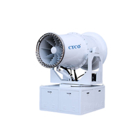 Contrôle de la poussière, canon de brouillard de buse de pulvérisation de suppression de poussière CYWP-30