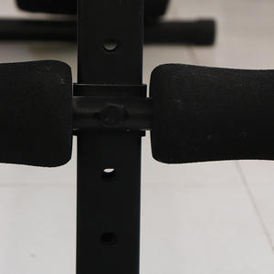 체육관 사용을위한 스쿼트 랙이있는 접이식 스틸 강도 훈련 벤치-남녀공용 복부 운동 장비 - Product Image 4