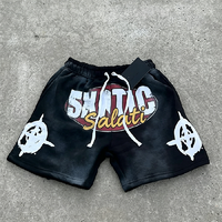 Shorts en jean pour homme, haute qualité, style vintage décontracté, coupe classique, 100% coton, lavage vintage, streetwear américain, Y2k