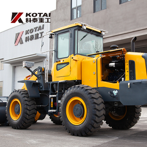 Chargeur sur pneus articulé KOTAI KL937H avec volant flexible, moteur diesel Cummins, moment de charge élevé pour les travaux d'entrepôt - Product Image 6