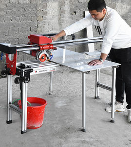 Découpeur <span class=keywords><strong>CNC</strong></span> électrique de bureau entièrement automatique au jet d'eau Scie à pont pour carreaux de granit et marbre à 45 degrés pour la coupe de pierre - Product Image 6