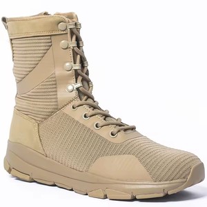 Bottes tactiques pour hommes, lacées, en nylon, pour la randonnée dans le désert, l'aventure en plein air, l'escalade, l'alpinisme hivernal, imperméables - Product Image 3