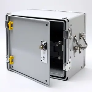 Benutzer definierte Aluminium Metall Projekt Box Gehäuse Elektro schrank Metall gehäuse IP65 Blech gehäuse