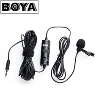 BOYA BY-M1 Original Microphone Cravate Lavalier pour Enregistrement Vidéo YouTube et iPhone 15 Pro Max