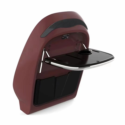 Multifunctional Car Table for Tesla Rear Folding Dining Plate with Cup Holder Interior Storage Cup Kit