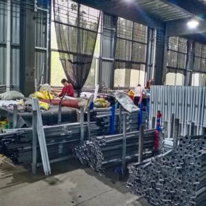 Tente pliante légère certifiée ISO CE, verte et jaune, 2x2 mètres, en tissu enduit PVC pour événements - Product Image 5