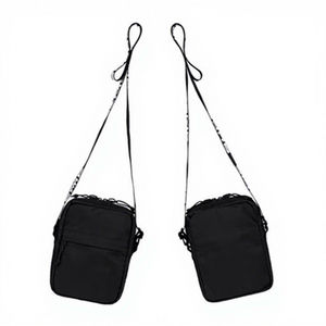 Borsa a <span class=keywords><strong>Tracolla</strong></span> in Tela Elegante e Alla Moda, Nuova Piccola Borsa <span class=keywords><strong>Nera</strong></span> da Spalla - Product Image 3