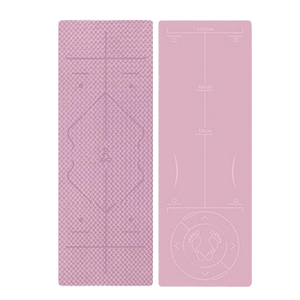 Tapis de sport anti-dérapant épaissi 6mm Tapis de sport Ménage TPE 185cm Double face Résistant à l'eau Facile à nettoyer Conception durable - Product Image 2