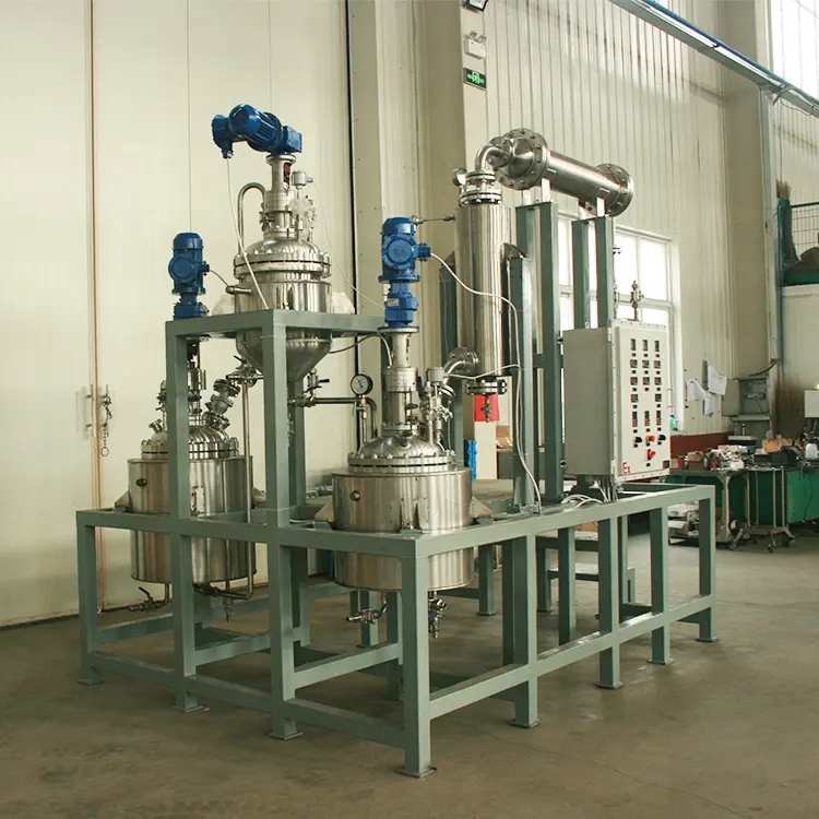 Borui Aço Inoxidável Cama Fixa Hidrogenação Processo Completo Sistema Piloto