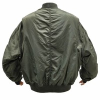 Chaqueta Bomber para Hombre, Cierre Asimétrico, Talla Grande, Nailon Cortavientos, Múltiples Bolsillos, Estilo Urbano, Personalizable con Logotipo, OEM, Alta Calidad