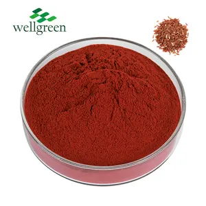 工厂批量出口食品添加剂红曲米提取物粉末1.5% Monacolin K