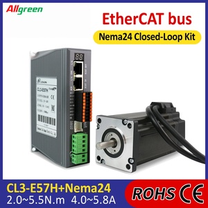 DC24~48V 4/4.5/5/5.8A 2/2.3/2.8/4.5/4.8/5.5N.m <b>Stepper</b> <b>Motor</b> <b>Controller</b> 1000PPR 2Phase Nema24 Closed Loop <b>Stepper</b> <b>Motor</b> Drivers - Product Image 2