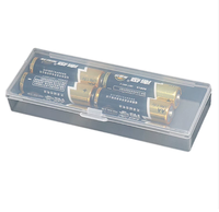 Boîte en plastique PP translucide avec couvercle à clip, boîte de rangement et d'emballage multi-usages pour l'emballage de petites pièces