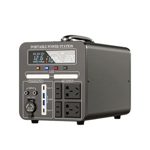 Estación de Energía Portátil de Litio Ternario, Onda Sinusoidal Pura, Salida de CA de 1500W 220V, Entrada Solar de 200W, Arrancador de Coches, Más de 2500 Ciclos - Product Image 2