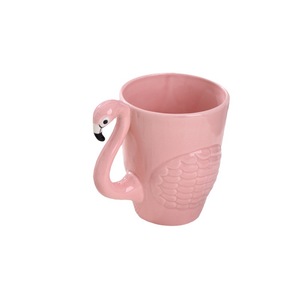 <span class=keywords><strong>Tazza</strong></span> da Caffè Creativa Dipinta a Mano con Fenicotteri Cartoon, <span class=keywords><strong>Tazza</strong></span> per Migliori Amici e Influencer, Simpatica <span class=keywords><strong>Tazza</strong></span> per Colazione - Product Image 5