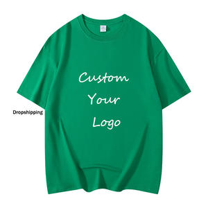 Camiseta de poliéster y algodón para hombre, talla grande, con logotipo digital serigrafiado, personalizada al por mayor, 2026 - Product Image 2