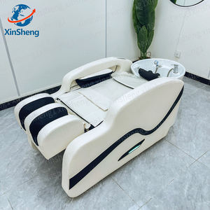 Peralatan spa rambut, penguap otomatis multifungsi, kursi cuci modern kepala terapi air thai pijat sampo kepala tempat tidur - Product Image 4