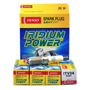 หัวเทียนอิริเดียม DENSO 0.4 มม. รุ่น ITV24 2M5V-12405-CA สำหรับเครื่องยนต์เบนซิน หมายเลขอะไหล่แท้ 6 รุ่น ได้แก่ Ruiyi, Ca-dillac ATS-L, Lin-coln Navigator, Ca-dillac XTS - Product Image 1