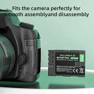แบตเตอรี่ PUJIMAX แบบชาร์จได้ Li-ion 7.4V 2200mAh <span class=keywords><strong>EN</strong></span>-<span class=keywords><strong>EL3E</strong></span> สำหรับกล้อง <span class=keywords><strong>NIKON</strong></span> D50 D70 D70s D80 D90 D100 D200 D300 D300S D700 - Product Image 6