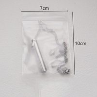 Échantillon gratuit de colliers en acier inoxydable pendentif sifflet stéréo accessoires de lien classique pour la relaxation de la régulation respiratoire