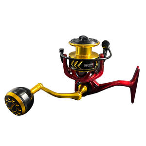 Ancien Chasseur Japon Rouge or Métal Spinning Jigging Reel <span class=keywords><strong>Saltist</strong></span> 4000HG 10kgs Drag Boat Popping Reel - Product Image 1
