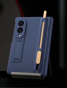 JOYPORODO GB013 Vente en gros pour <span class=keywords><strong>Samsung</strong></span> Galaxy <span class=keywords><strong>Z</strong></span> Fold 2 3 <span class=keywords><strong>4</strong></span> 5 6 7 8 Étui de téléphone à clapet tendance avec emplacement pour stylet, antichoc - Product Image 3