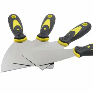 Flexível Espalhadores Aço Inoxidável Wall Scraper Paint Putty Joint Knife