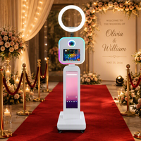 Photomaton portable avec écran LCD 29 pouces pour iPad et appareil photo reflex numérique, disponible en entrepôt US/UK/CA/UE