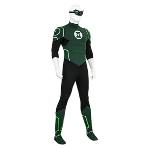 Disfraz de Personaje de Película de Cosplay Personalizable de Halloween, Conjunto Completo de <span class=keywords><strong>Linterna</strong></span> <span class=keywords><strong>Verde</strong></span>, Colección Personal Superior, para Eventos - Product Image 4