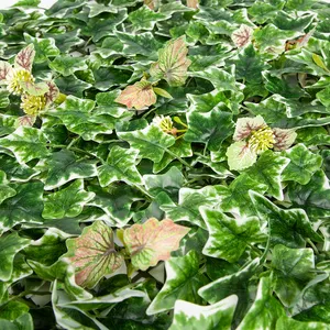 Mur vert en plastique artificiel de plantes de vente chaude bon marché pour la décoration de paysage de jardin