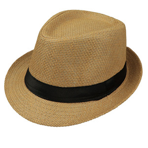 Fashion <b>Men</b> Rolled Hollow Jazz Hats Paper Straw <b>Fedora</b> Hat Summer Beach Sun Straw Panama Hat - Product Image 4