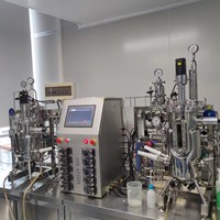Tanque de Fermentación, Biorreactor, Fermentador Microbiano, Línea de Producción, Bomba, Control PLC, Acero Inoxidable 316L, China
