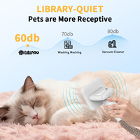 LILIPRO PD900 Aspirateur professionnel 3-en-1 haute puissance pour animaux de compagnie, kit de toilettage sans fil, tondeuse à poils pour chien silencieuse, lime à ongles pour chat