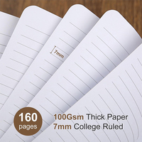 Cuaderno Espiral Personalizable A5, Diario con Cubierta de Cuero, Agenda de PVC, 5 Planificadores, Regalo Promocional Personalizado