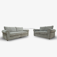 Geschwungenes Spezialform-Sofa, Modulares Modernes Ecksofa für Wohnzimmer, Apartment, Büro und Ruhebereich