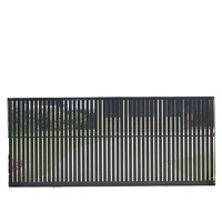 Panneaux de clôture en aluminium découpés au laser personnalisables, écran de jardin décoratif pour la protection de l'intimité, clôture métallique moderne pour l'extérieur, résidentiel, Australie