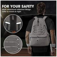 Sac à dos de tennis pour homme et femme, en polyester, grande capacité, pour pickleball, peut contenir 4 raquettes avec compartiment séparé pour les chaussures