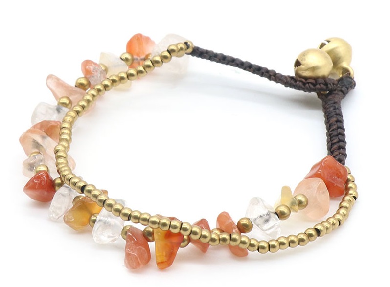 Agate rouge et cornaline