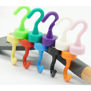 <span class=keywords><strong>Ganci</strong></span> Magnetici Colorati in Gomma Plastificata, Potenti Magneti al Neodimio per Carichi Pesanti, Appendiabiti Magnetico Robusto - Product Image 6