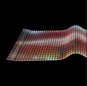P15 LED Transparent Crystal Film Display glass-mounting Indoor Commercial Artium Signage Advertising - Product Image 3